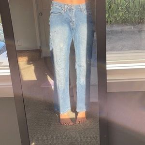 low waisted jeans - Lee